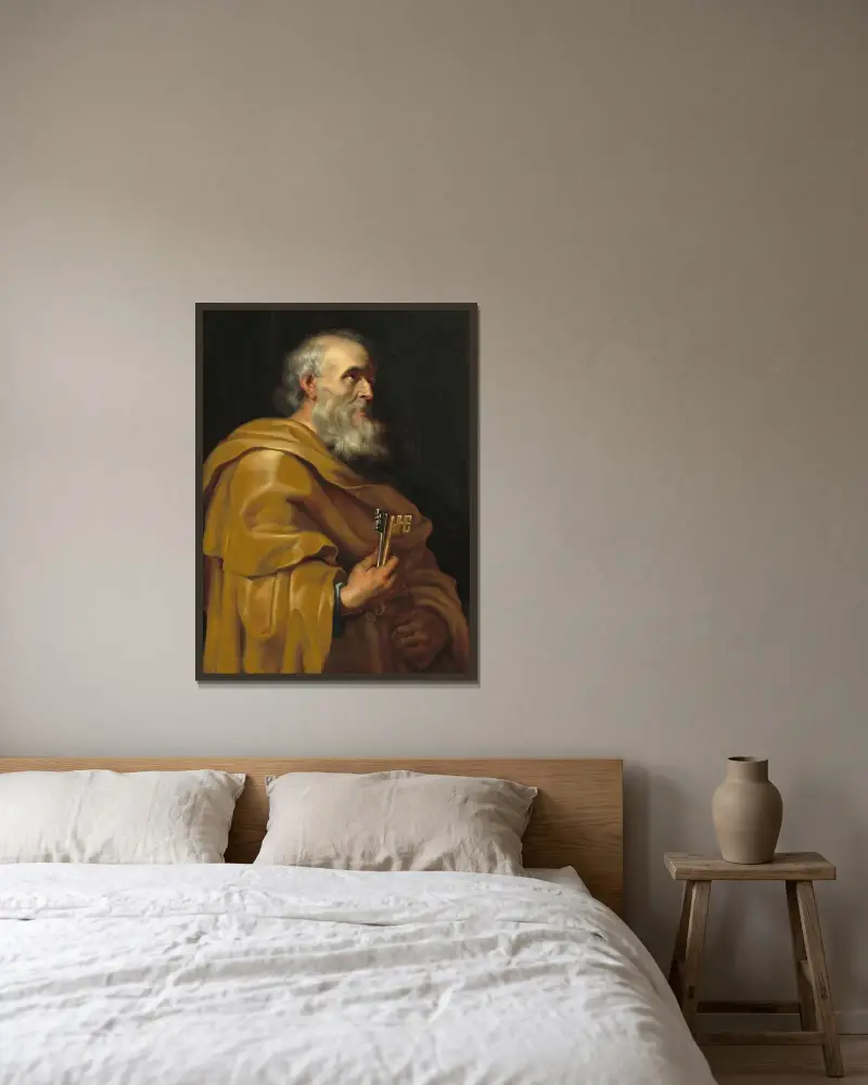 Święty Piotr, Peter Paul Rubens w ramie na ścianie