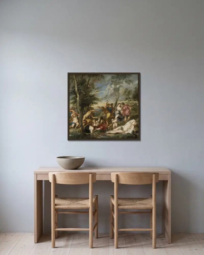 Andryjczycy, Peter Paul Rubens w ramie na ścianie