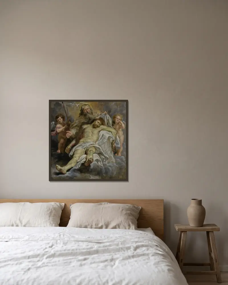 Trójca Święta – Nr. 1, Peter Paul Rubens w ramie na ścianie