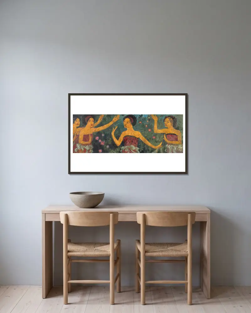 Mulaty, Paul Sérusier w ramie na ścianie