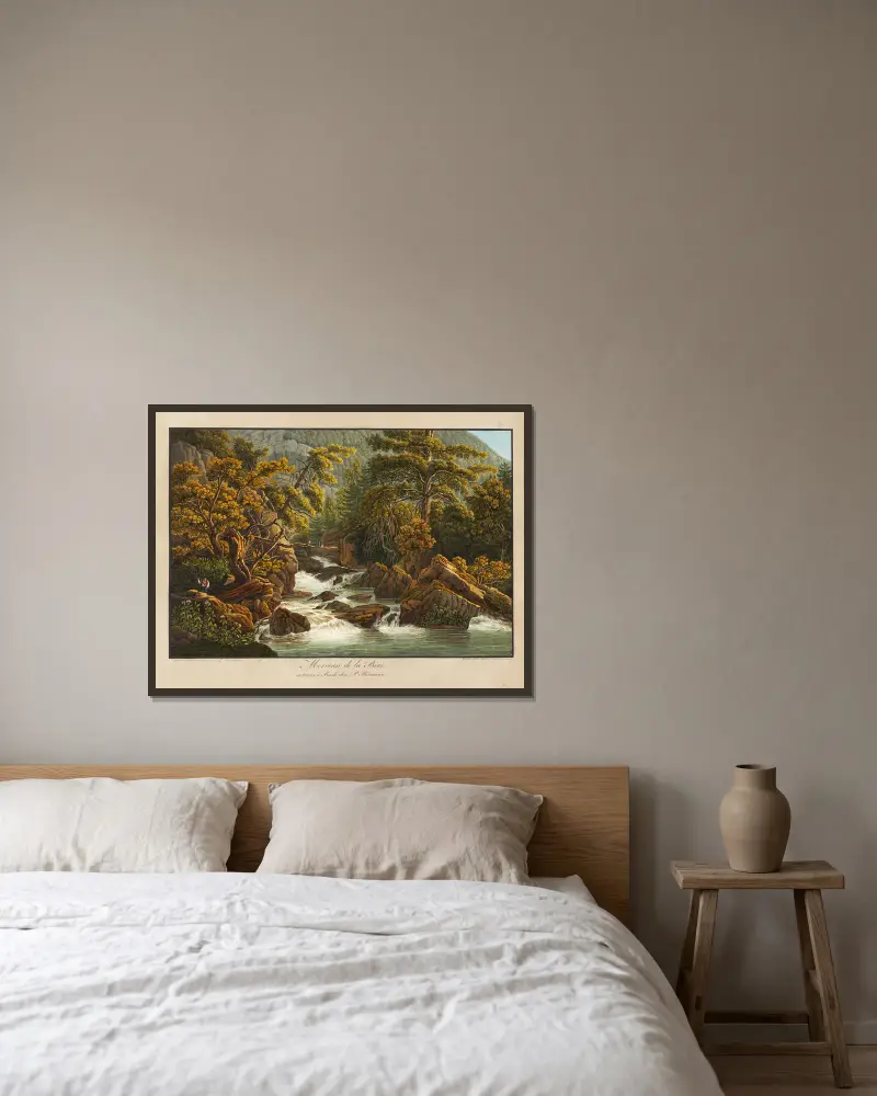 Část Birsy, Peter Birmann v rámu na stěně