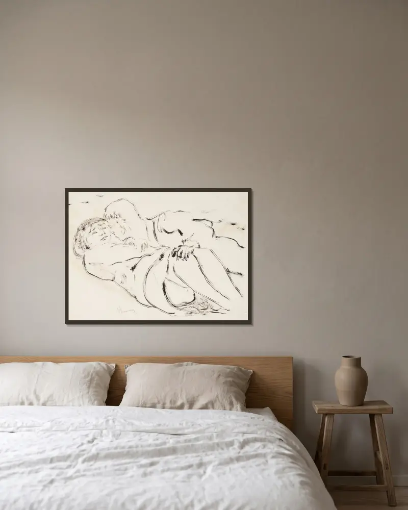 Pár, Pierre Bonnard v rámu na stěně