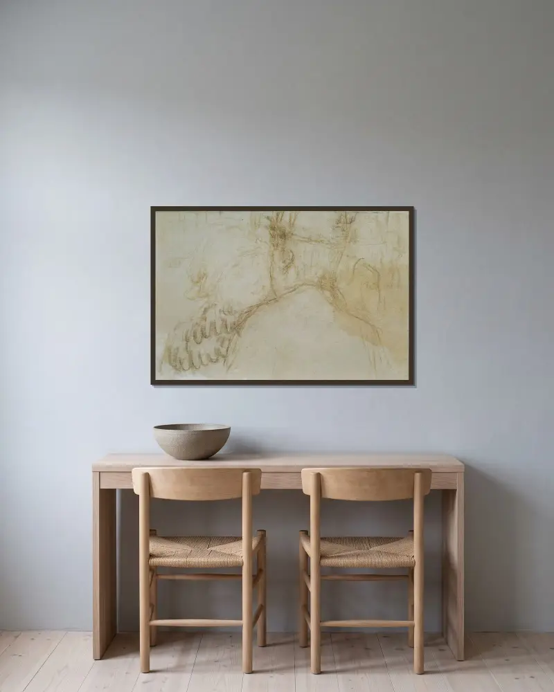 Kochankowie, Pierre Bonnard w ramie na ścianie