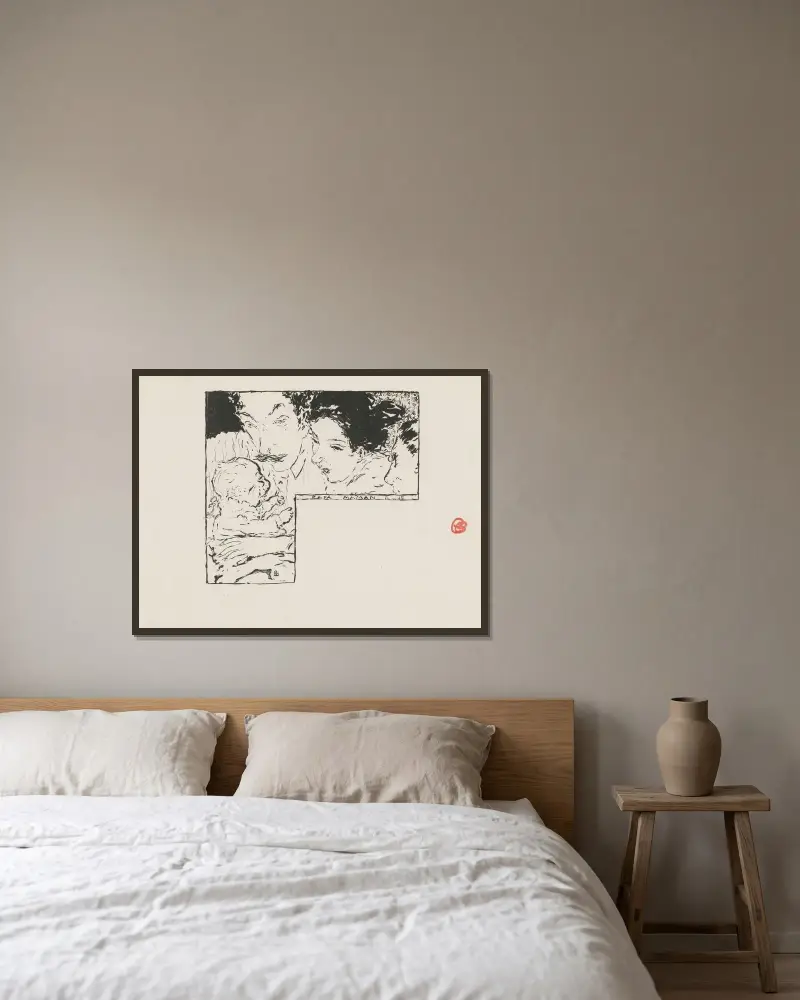 Tato, mamo, Pierre Bonnard w ramie na ścianie