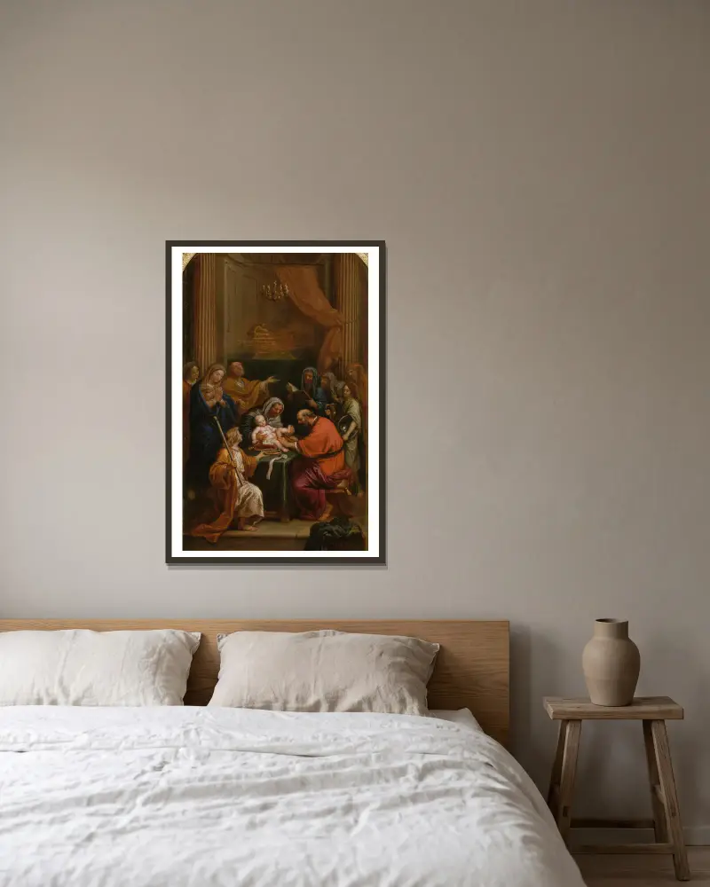 Obřízka, Pierre Mignard v rámu na stěně