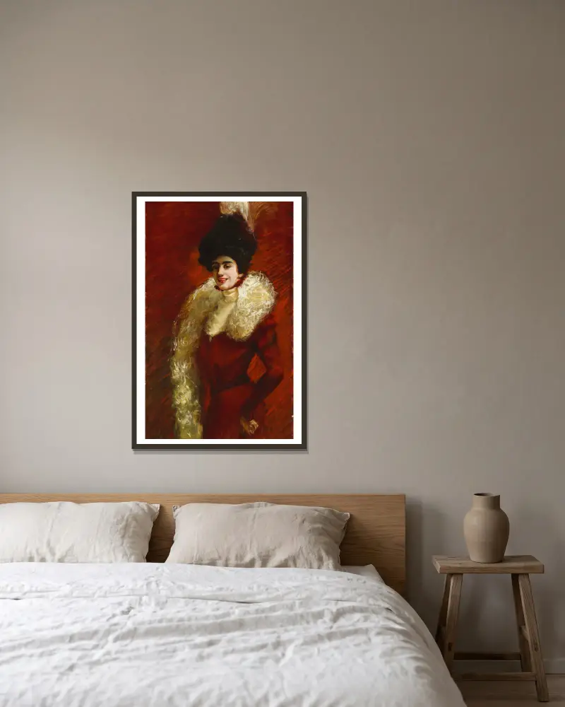 Alice Warder Garrett, Alice Pike Barney v rámu na stěně