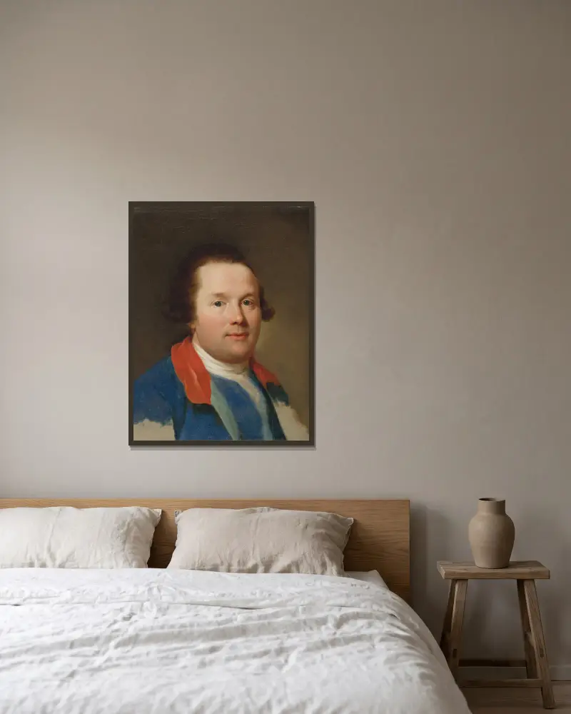 George, 3. earl Cowper, Anton Raphael Mengs v rámu na stěně