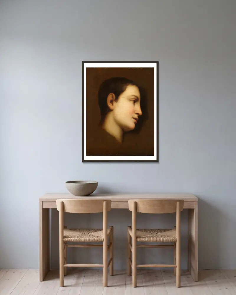 Portret chłopca, Anton Raphael Mengs w ramie na ścianie