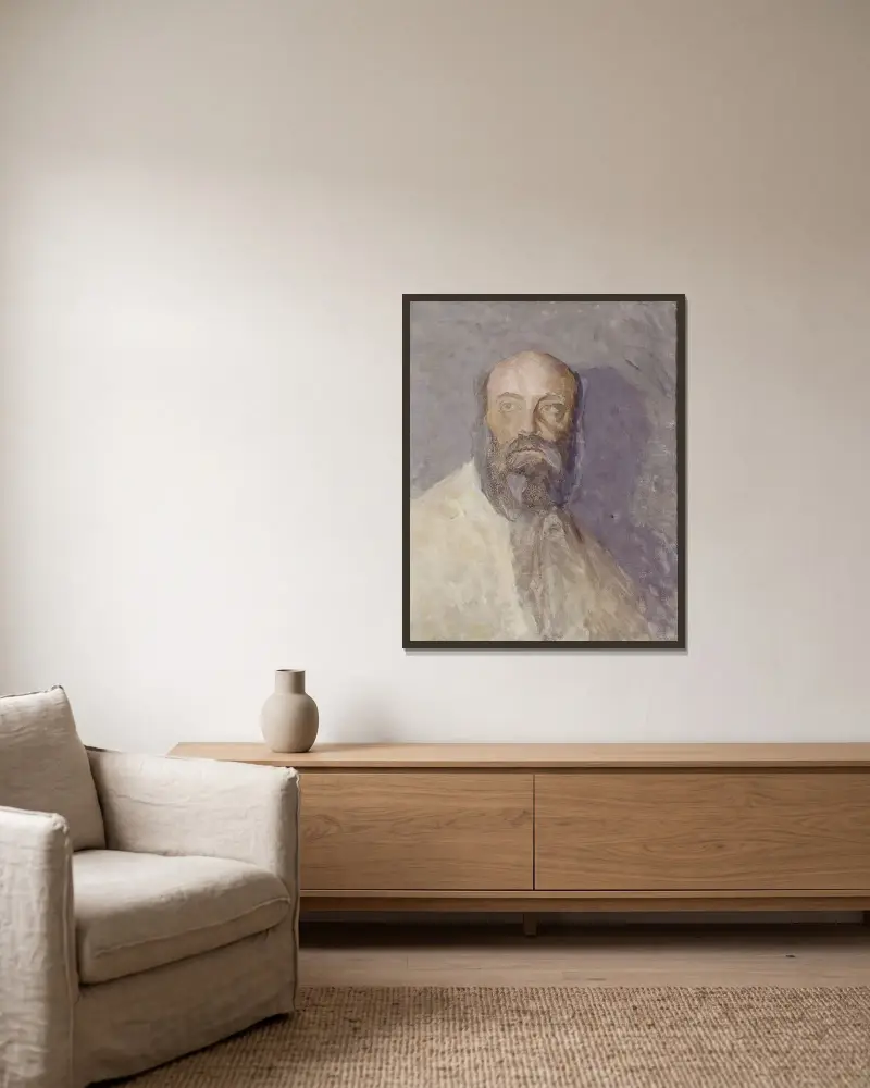 Gustav Fröding, Richard Bergh v rámu na stěně