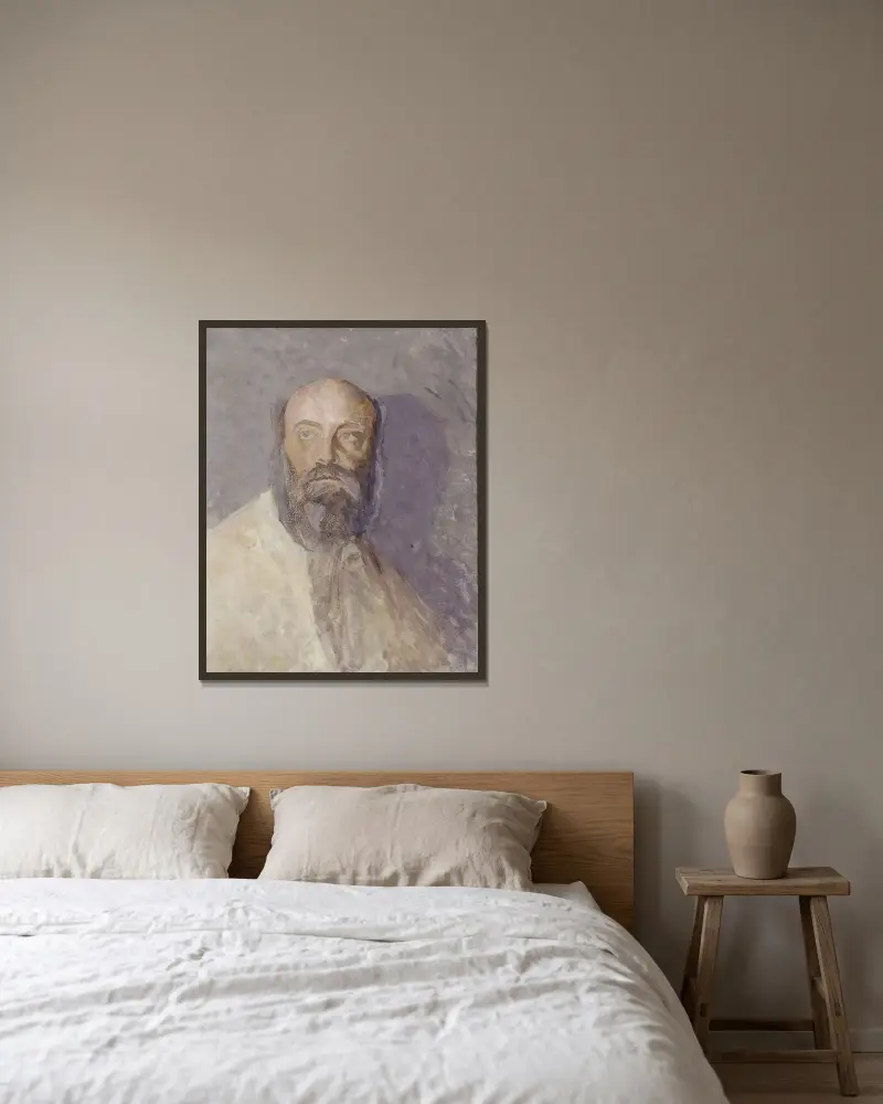 Gustav Fröding, Richard Bergh v rámu na stěně