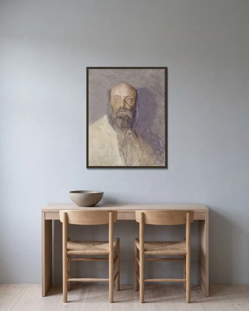 Gustav Fröding, Richard Bergh v rámu na stěně