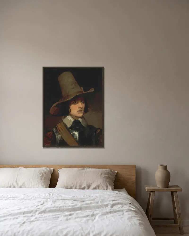 Augustus Egg, Richard Dadd w ramie na ścianie