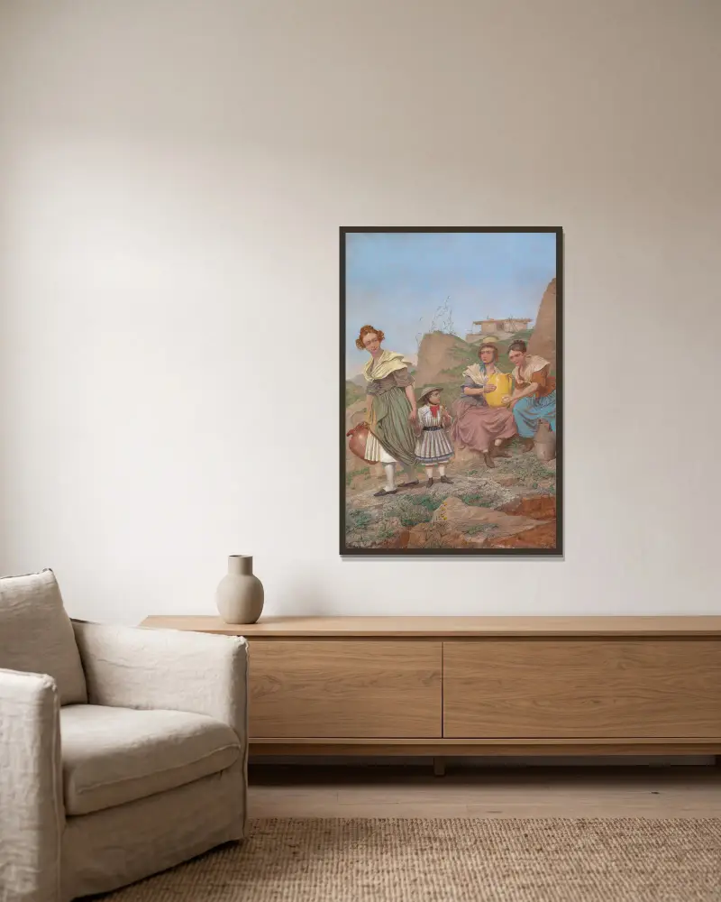 Negace, Richard Dadd v rámu na stěně