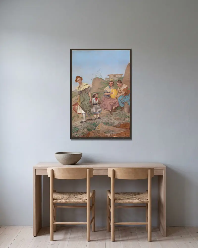 Negace, Richard Dadd v rámu na stěně