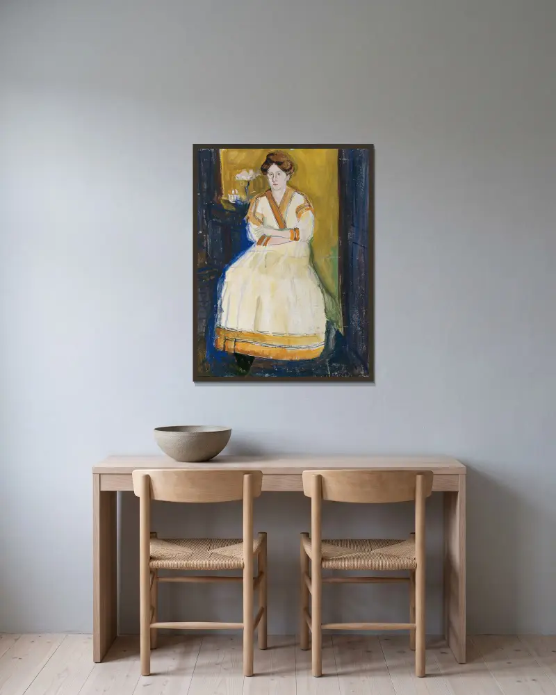 Mathilde Schönberg, Richard Gerstl v rámu na stěně