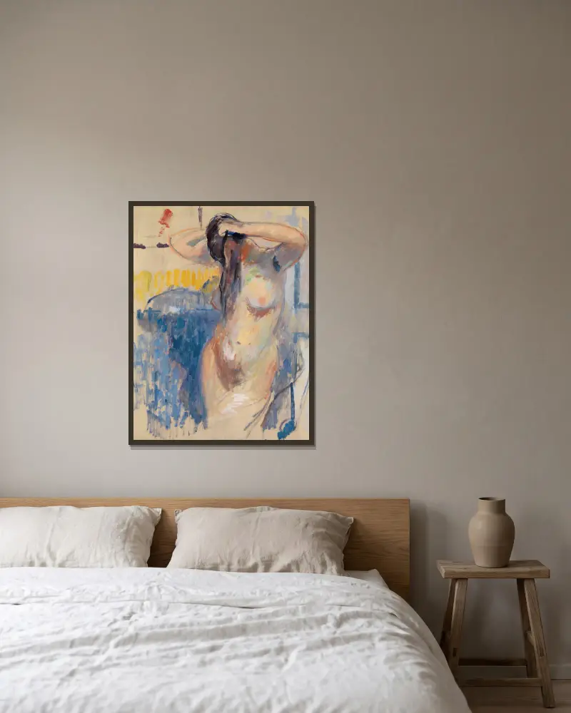 Aktstudie von Rik Wouters gerahmt an einer Wand