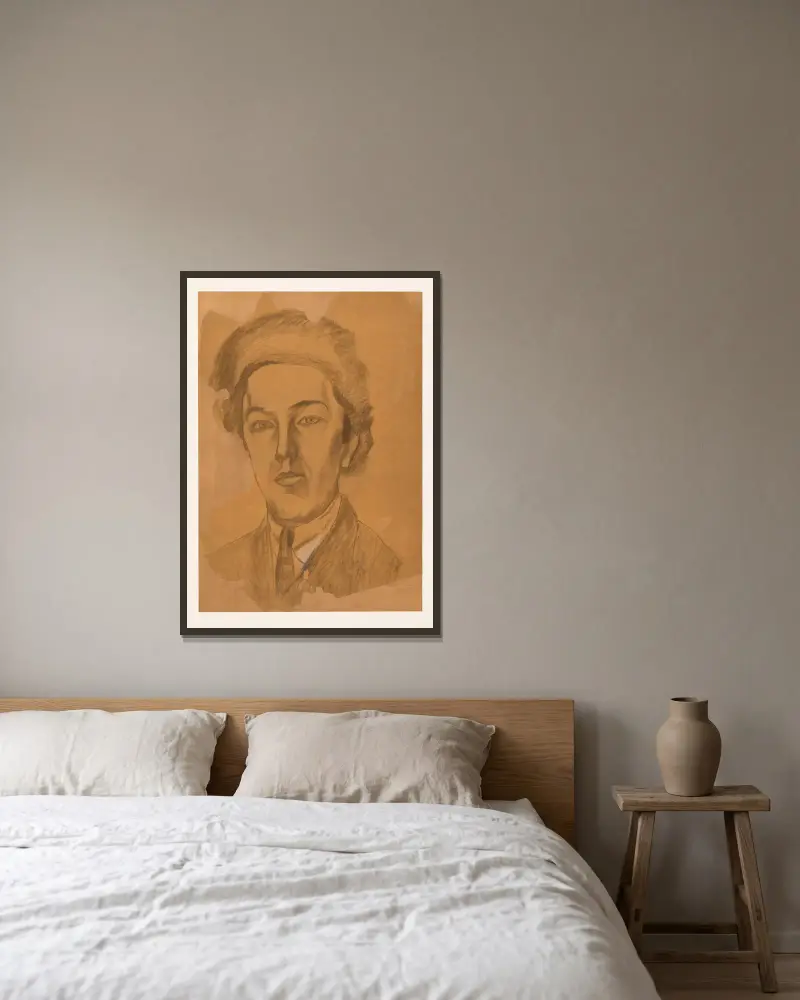 André Breton, Robert Delaunay w ramie na ścianie