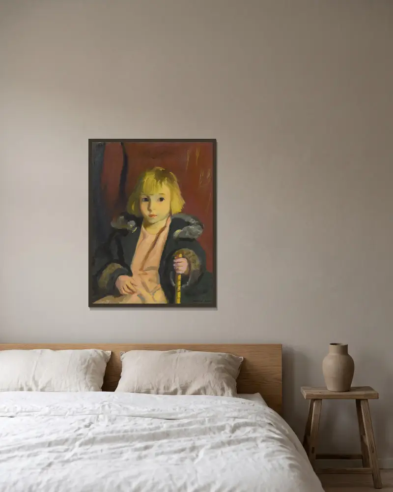 Carl (Karl Schleicher), Robert Henri w ramie na ścianie