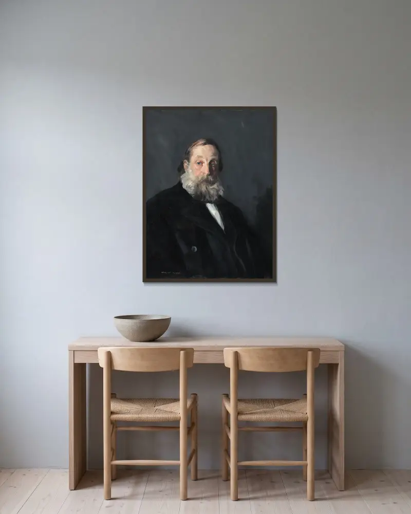 George Cotton Smith, Robert Henri v rámu na stěně