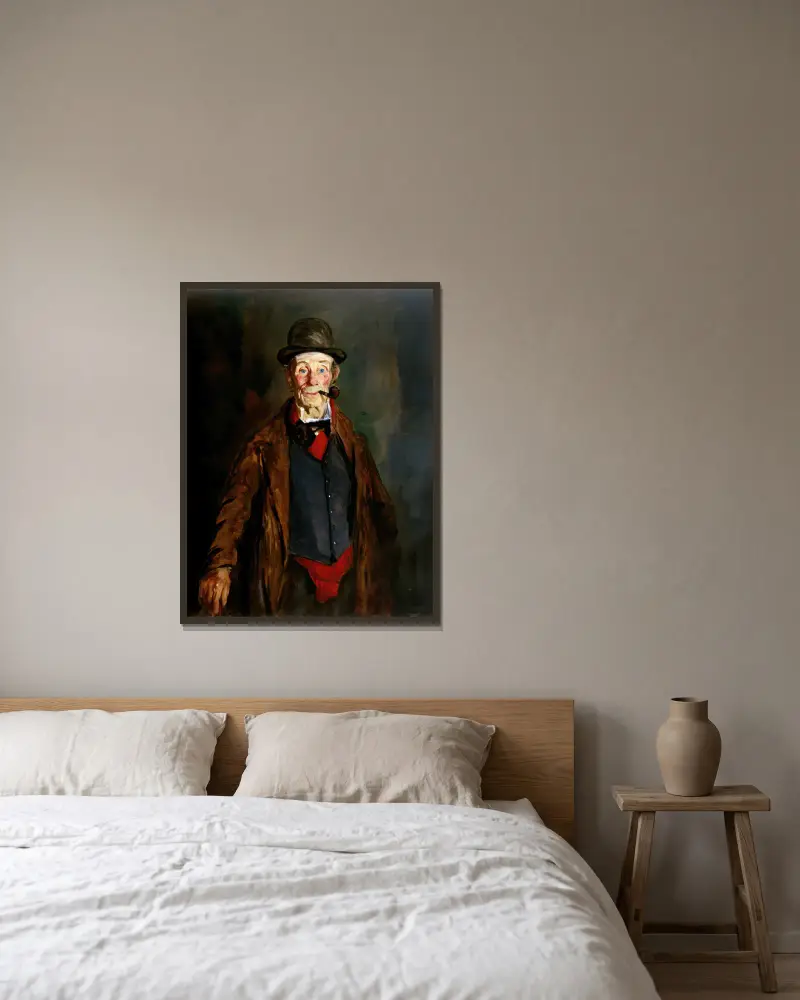 Mój przyjaciel Brien, Robert Henri w ramie na ścianie