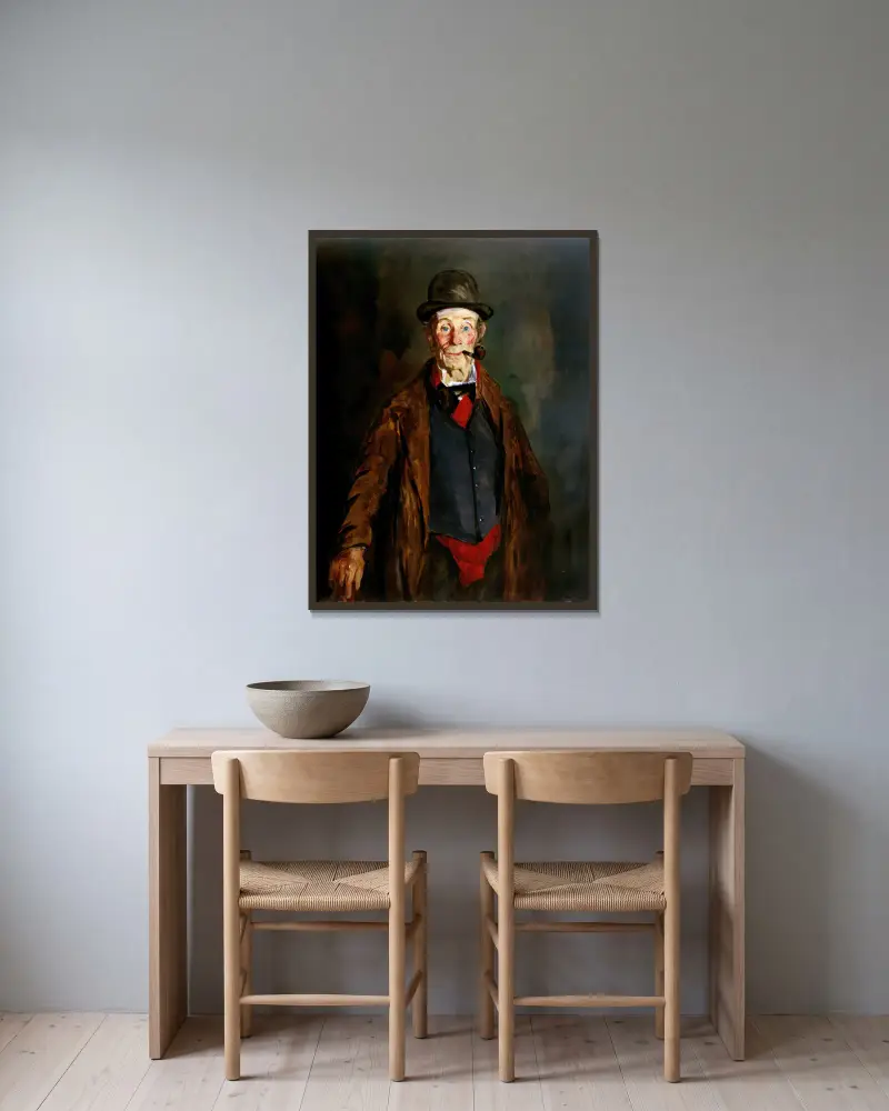 Mój przyjaciel Brien, Robert Henri w ramie na ścianie