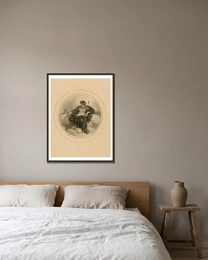 Tragödie von Robert Smirke gerahmt an einer Wand