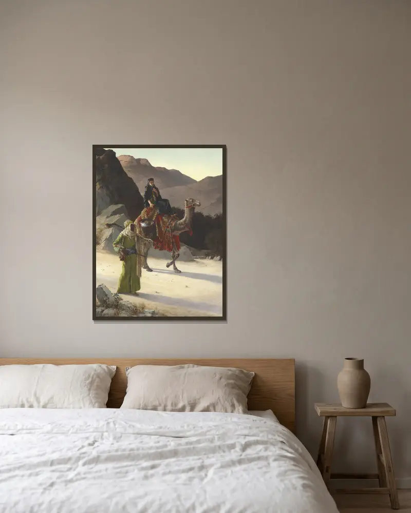 L’Escorte av Rudolf Ernst inramad på en vägg
