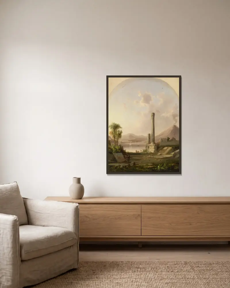 Pompeje, Robert S. Duncanson w ramie na ścianie