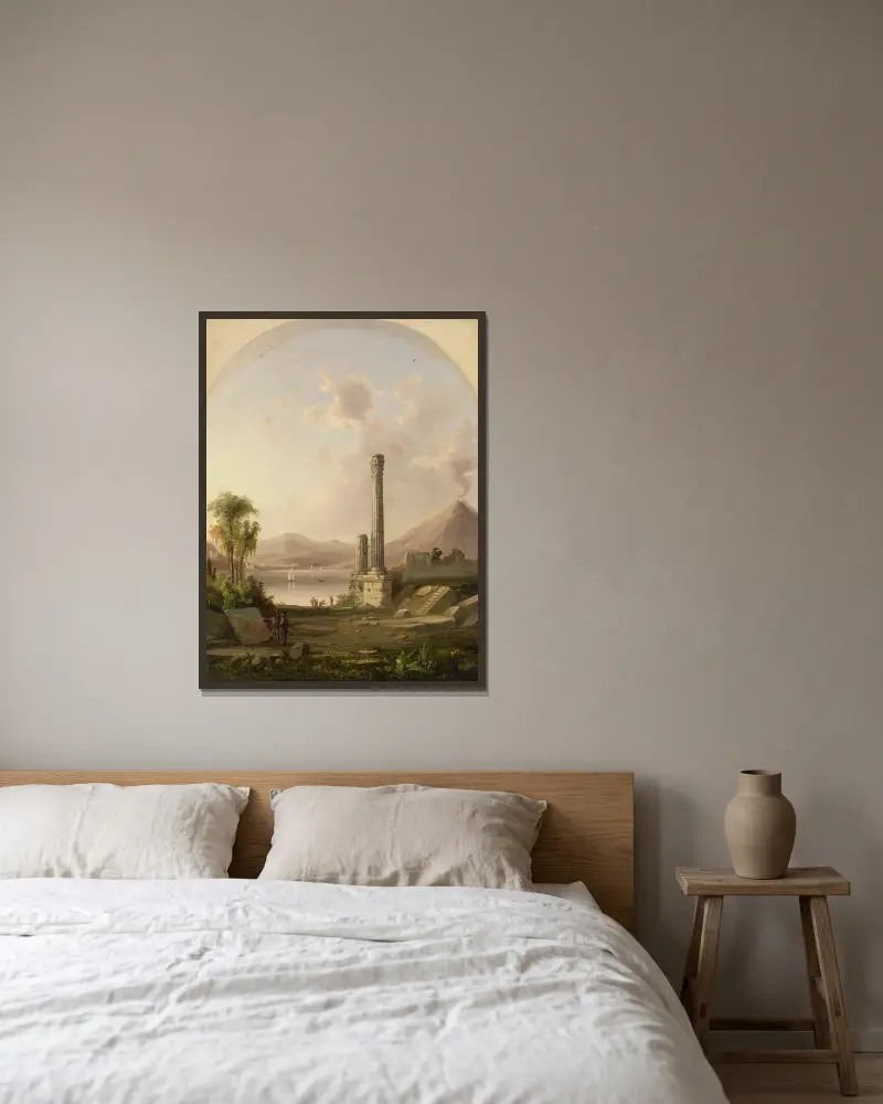 Pompeje, Robert S. Duncanson w ramie na ścianie