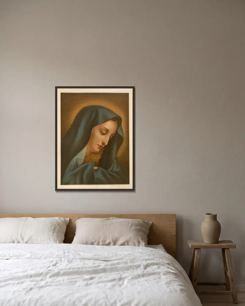 Bolestná Matka, Jan Ladislaw Sýkora v rámu na stěně