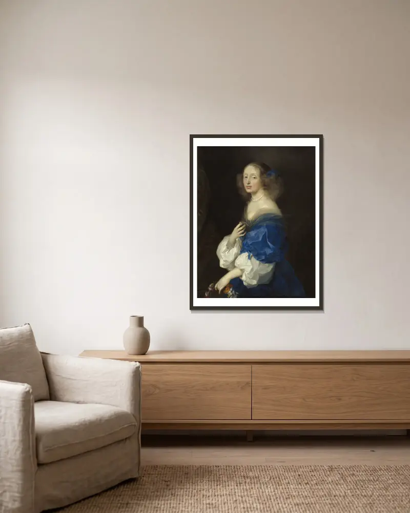 Countess Ebba Sparre, Sébastien Bourdon v rámu na stěně
