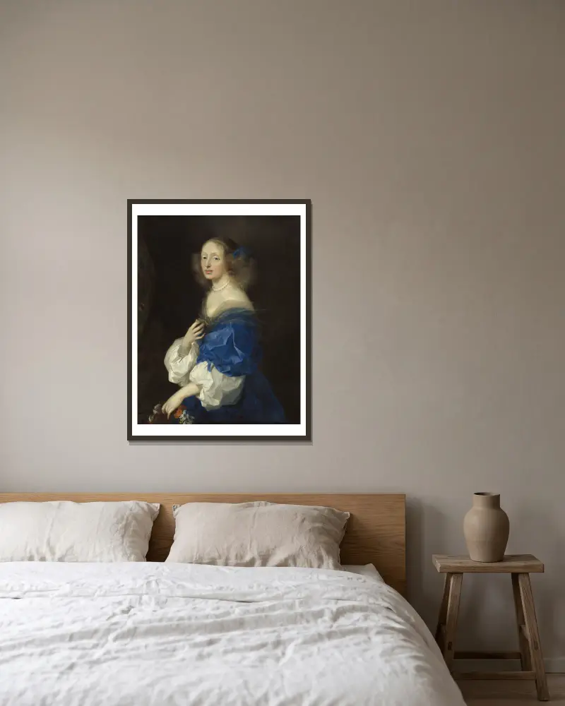Countess Ebba Sparre, Sébastien Bourdon v rámu na stěně