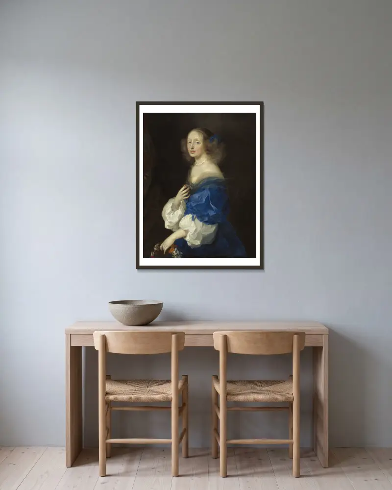 Countess Ebba Sparre, Sébastien Bourdon v rámu na stěně