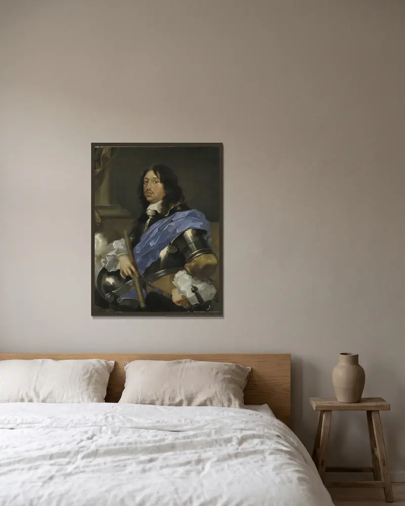 Karel X. Gustav, Sébastien Bourdon v rámu na stěně