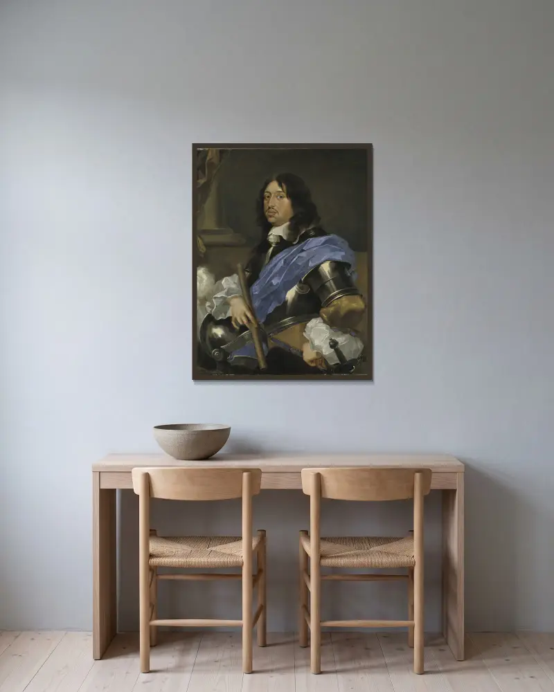 Karel X. Gustav, Sébastien Bourdon v rámu na stěně