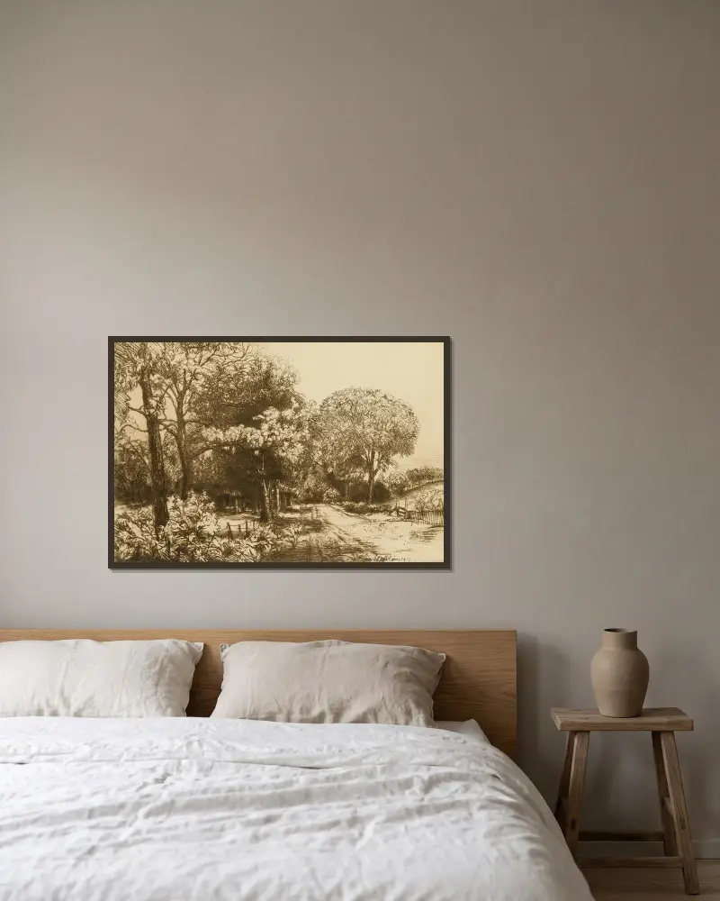 Straße, Tennessee von Donald Shaw MacLaughlan gerahmt an einer Wand