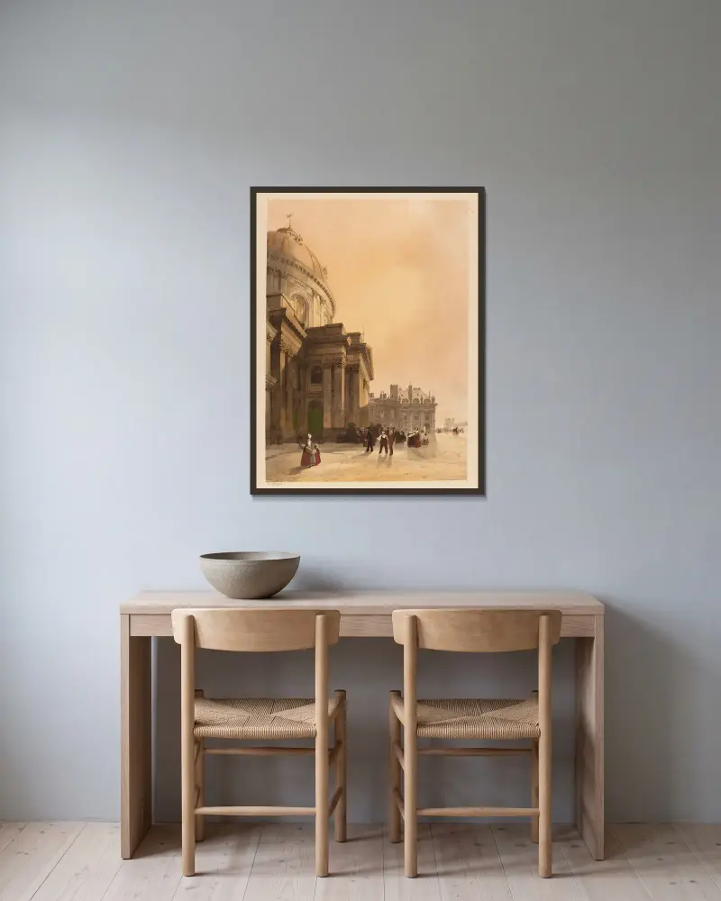 Kaplica Instytutu w Paryżu, Thomas Shotter Boys w ramie na ścianie