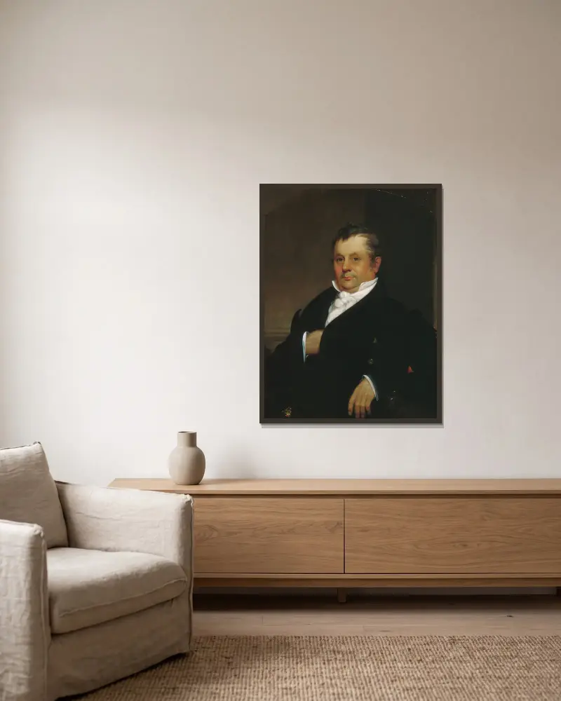 Gideon Tucker, William Sidney Mount w ramie na ścianie