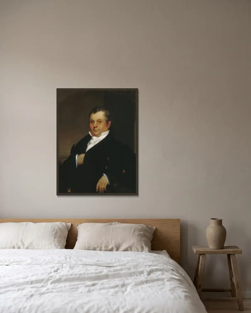 Gideon Tucker, William Sidney Mount w ramie na ścianie