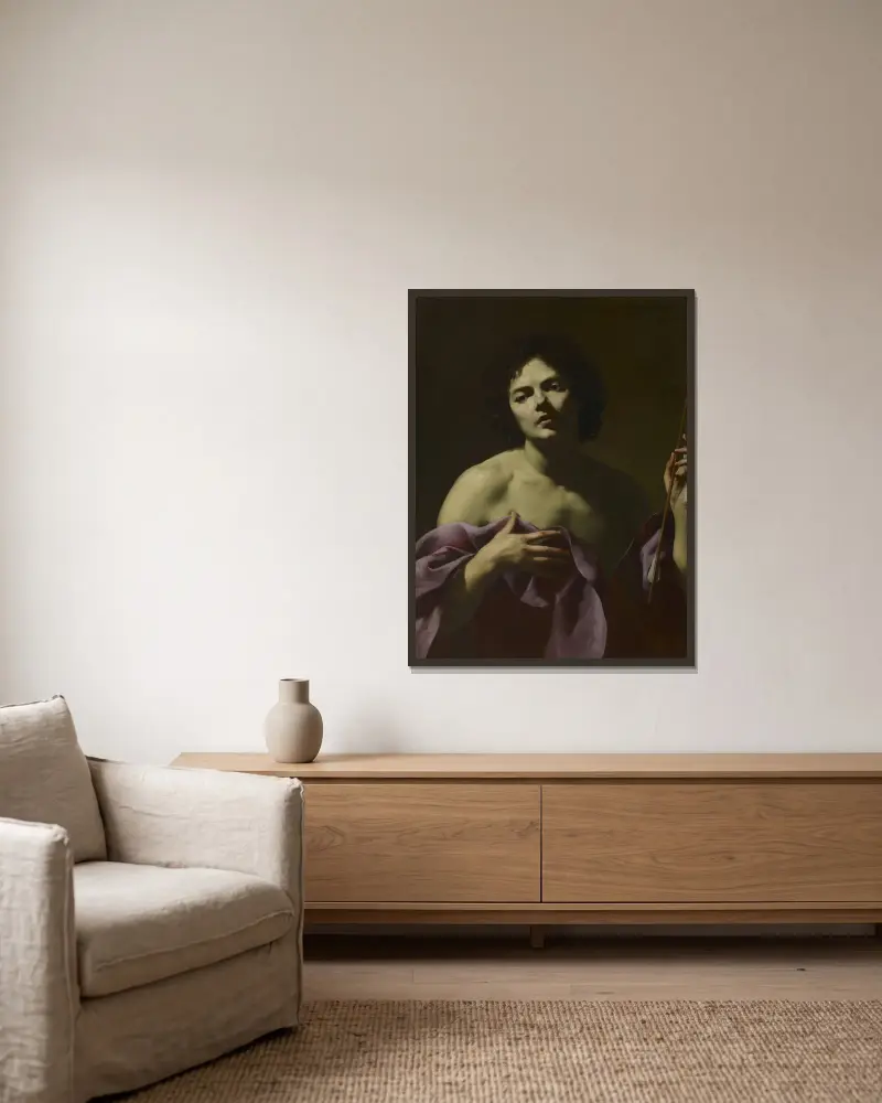 Svatý Šebestián, Simon Vouet v rámu na stěně