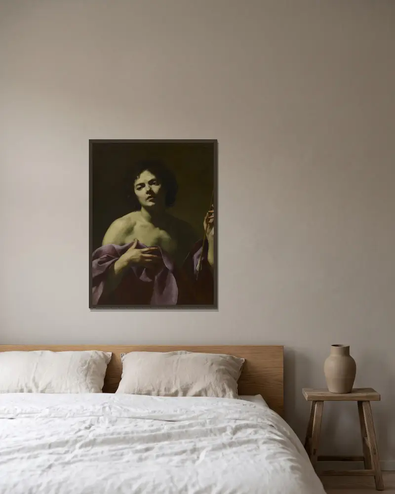 Svatý Šebestián, Simon Vouet v rámu na stěně
