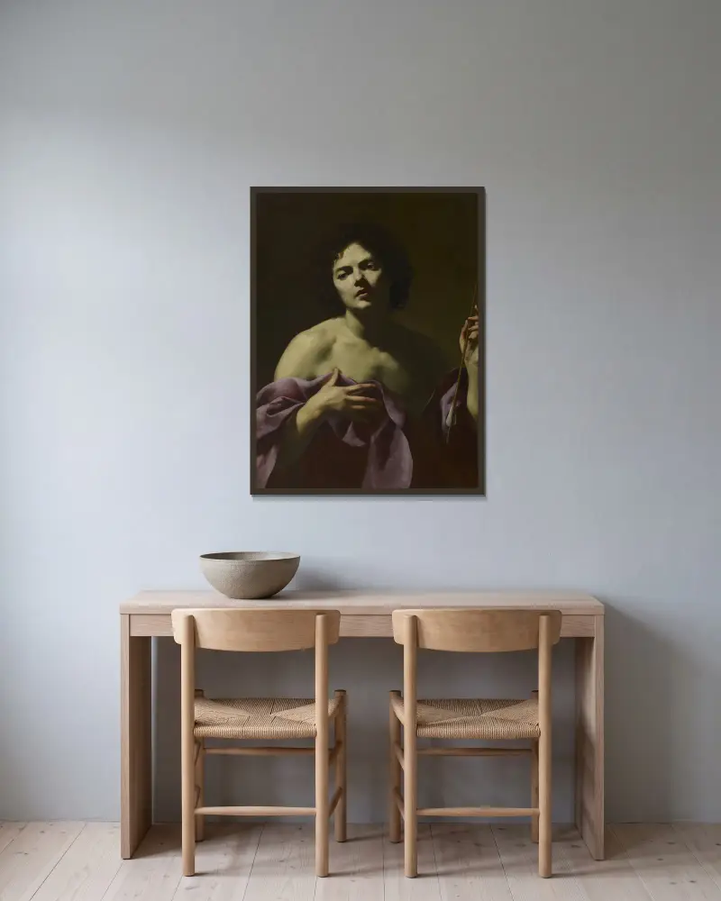 Svatý Šebestián, Simon Vouet v rámu na stěně