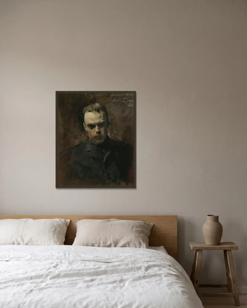 Gordon Greenough, John Singer Sargent v rámu na stěně