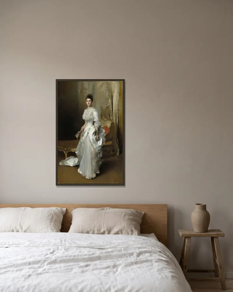 Margaret Stuyvesant Rutherfurd White (Mrs. Henry White), John Singer Sargent w ramie na ścianie