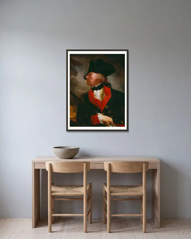 Pułkownik George Lewis, John Singleton Copley w ramie na ścianie