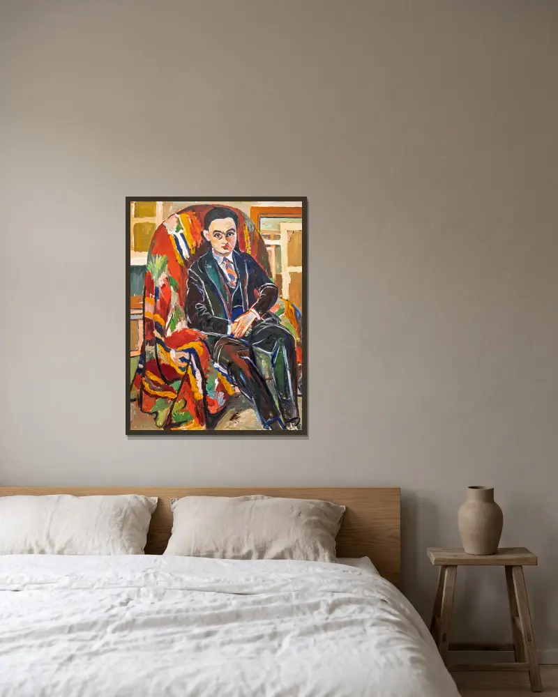 Doktor Robert Le Masle, Suzanne Valadon v rámu na stěně