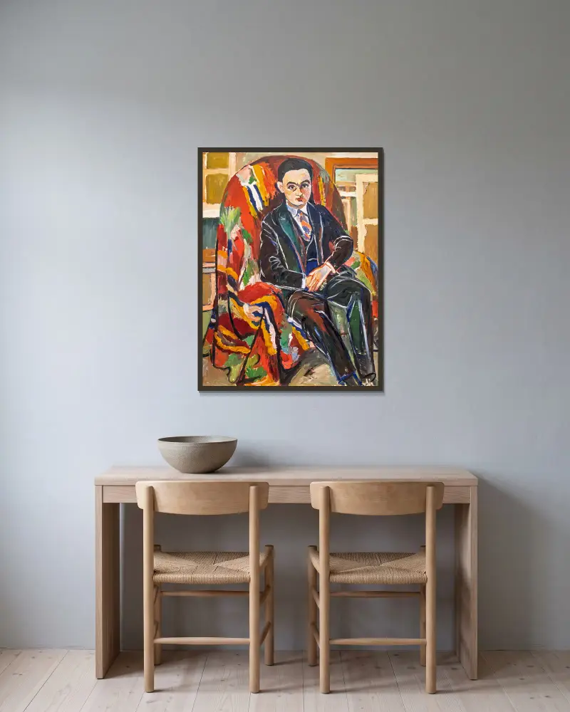 Doktor Robert Le Masle, Suzanne Valadon v rámu na stěně
