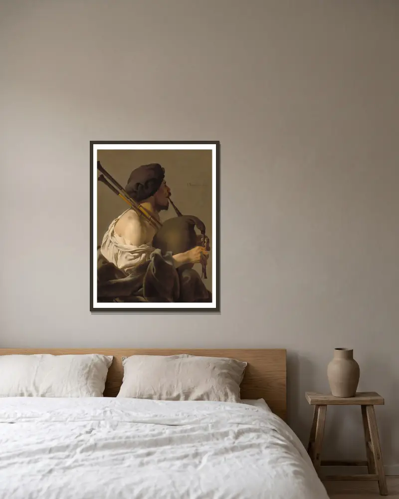 Dudziarz, Hendrick Ter Brugghen w ramie na ścianie