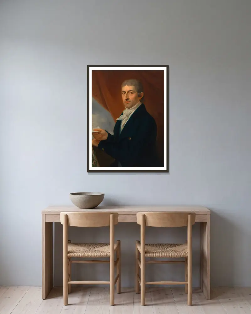 Johann (Giovanni) Cappi (wydawca muzyczny), Johann Baptist von Lampi the Elder w ramie na ścianie