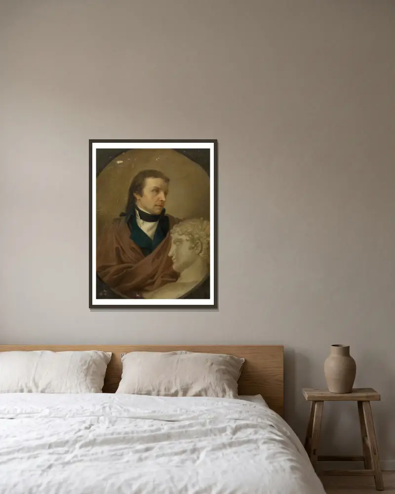 Josef Klieber (rzeźbiarz), Johann Baptist von Lampi the Elder w ramie na ścianie